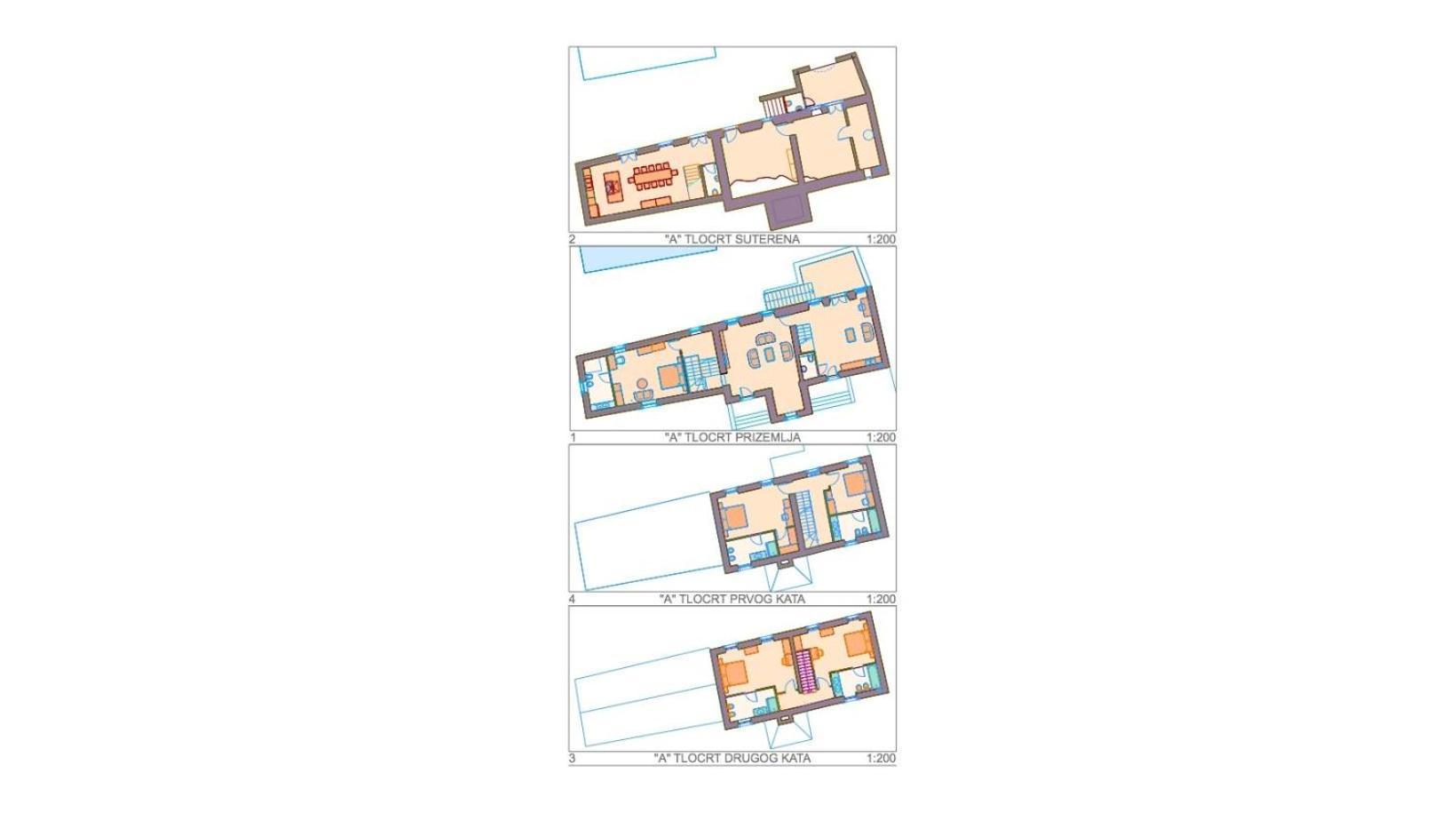 Villa Poropati, Groznjan, Istria - Luxury Countryside Estate For Up To 19 Persons - Large Pool Of 80M2 With Kids Section Exterior photo